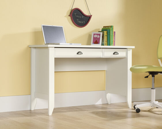 white computer desk