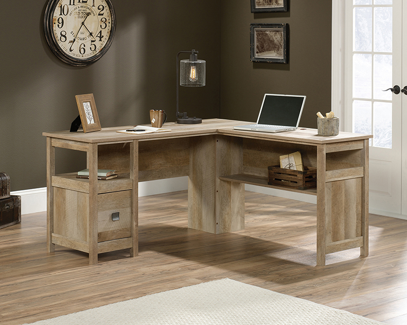 big oak desk