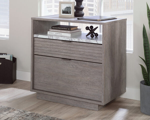 2-Drawer Lateral File Cabinet in Ashen Oak