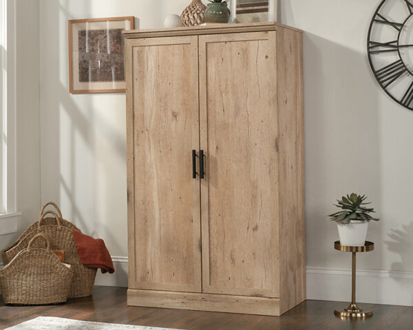 2-Door Storage Cabinet in Prime Oak